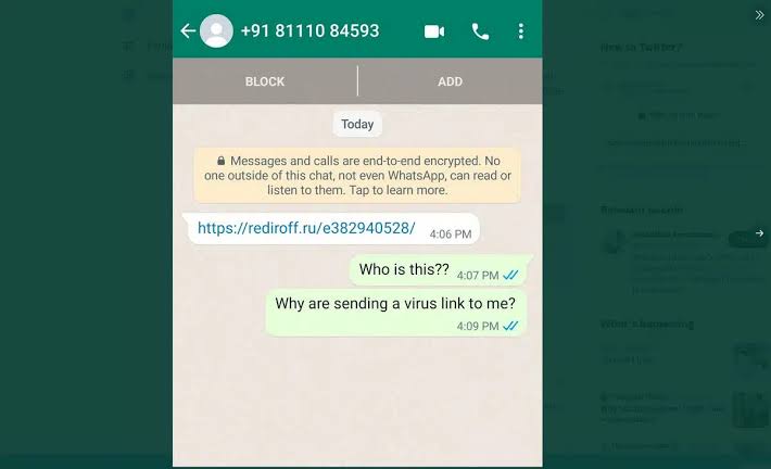 navigate safely on WhatsApp